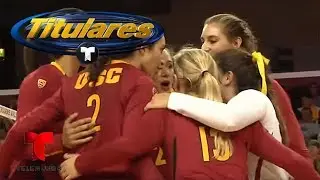 Samantha Bricio estrella tapatía del voleibol Estadounidense | Titulares Telemundo | NBC Deportes