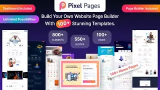 PixelPages   SAAS Application Website Builder for HTML Template