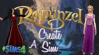Disney Rapunzel and Mother Gothel - CAS and CC || Norwegian Simmer || (Sims 4)