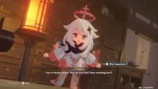 Lumine Wakes up in Bubu Pharmacy After Saving Hu Tao | Genshin Impact 5.3 Lantern Rite Cutscene