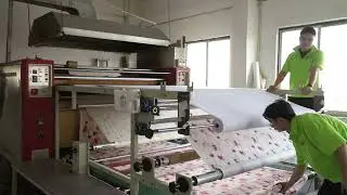 How Sublimation Printing Works | Heat Transfer Printing on Polyester Fabric