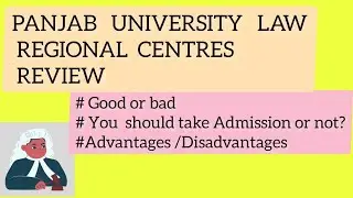 Punjab university law regional centre reveiw /Good or bad #pu2021 #ballb #panjabuniversityupdates
