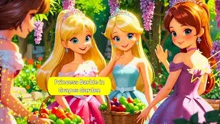 Princess Barbie in Grapes Garden | Hindi Fairy Tales for Kids | Magical Bedtime Stories