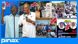 🔥BREAKING: Bawumia Emerging As WINNER In NPP Primaries As Provisional Results Show 56.8% Lead