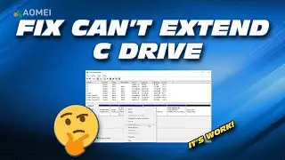 Как расширить диск С без соседнего нераспределенного пространства в Windows 10/11