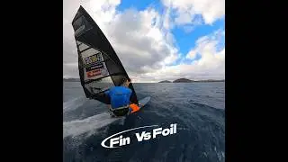 Fin vs Foil&hellip; what do you prefer ? #hydrofoilsurfing #watersport #sports #windsurfing @point-7