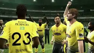 Pes 2013 Gameplay Peñarol vs Barcelona SC FINAL 2 Copa Santander Libertadores 2013 pesedit 3.8