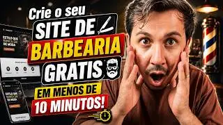 Como criar site de barbearia gratis em menos de 10 minutos