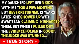 My daughter left me with my 3 grandkids&hellip; 10 years later she accused me of kidnapping! | TRUE STORY