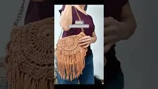 #croche #boho #moda #bolsa #tend&ecirc;ncia