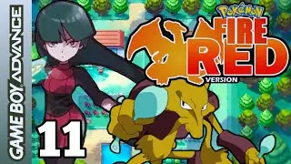 O Poderoso Gin&aacute;sio Ps&iacute;quico! - Pokemon Fire Red #11 [GBA]