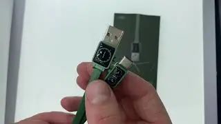 USB-кабель Remax RC-113a Type-C, зеленый I обзор Vibro+