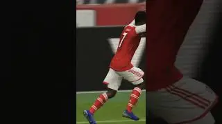 Saka GOAL Arsenal ⚽ FIFA 23 #shorts #youtubeshorts #arsenal