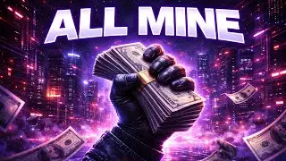All Mine &mdash; Dark Trap Rap Beat | Official Music Visualizer