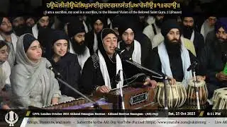 021 Bibi Prabhsimar Kaur Jee Delhi at Raensabayee Keertan London October 2025 Smaagam