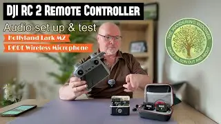 Connecting The Hollyland Lark M2 and the Rode Wireless Mic to the DJI RC 2 Controller.