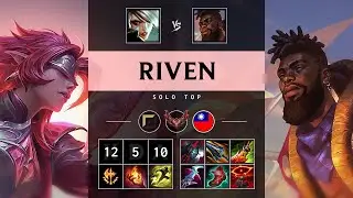 Riven Top vs K'Sante - TW Grandmaster Patch 25.07