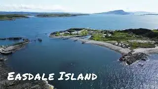 Aerial Tour of Easdale Island &ndash; Scottish West Coast Views | Easdale Seafoods