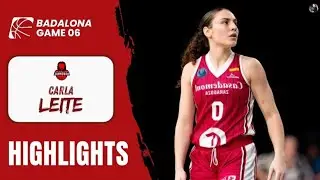 Carla Leite vs Badalona with Casademont Zaragosse | Highlights Basketball Women 🏀