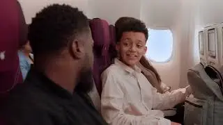 A safety video coming from the Hart Qatar Airways