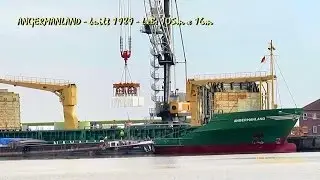 ANGERMANLAND ZQVN7 IMO 8818752 cargo seaship celulose for FREIHEIT I DB4827 inland merchant vessel S