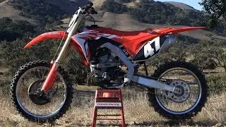 Первая поездка на Honda CRF250 2018 года &mdash; журнал Motocross Action