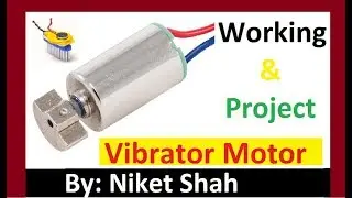 Inside Vibrator Motor with Project( वाइब्रेटर मोटर के अंदर तथा परियोजना )