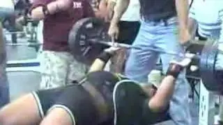Vincent Vardine-Raw Bench 500 -WR @52