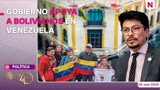 Government makes contact with Bolivian residents in Venezuela.