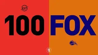 100 vs. FOX - NA LCS Week 8 Match Highlights (Summer 2018)