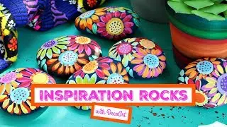 HOW TO: Floral Inspiration Rocks | DecoArt&reg;