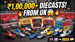 🔥 ₹1,00,000+ DIECASTS IMPORTED FROM UK 🇬🇧➡️🇮🇳 | Hot Wheels, JADA & Majorette 😱