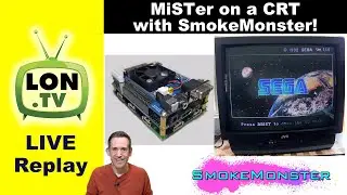 Live replay: MiSTer Retro Games on a CRT with @SmokeMonster ! Index in the Description