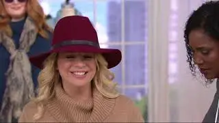 H by Halston Turtleneck Sweater Tunic with Rib Detail on QVC