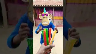 Bandar Mama Pahan Pajama 🐵😜😜 #funny #viral #shorts #cutebaby #Anil.9m #comedy #cartoonvideo