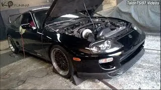 750hp Pump Gas Supra Dyno! Real Street Built / K.P Tuned