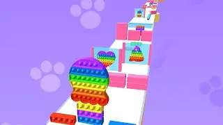 Fidget Rush 🌈🍍🌈 New Levels Gameplay Android,ios