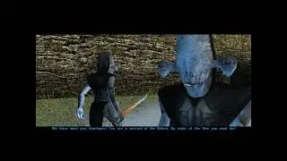 Star Wars:Knights Of The Old Republic-1st Battle in the Mandalorian armor...entire party dies lol