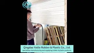 Auto door epdm rubber seal strip with steel belt or steel wire