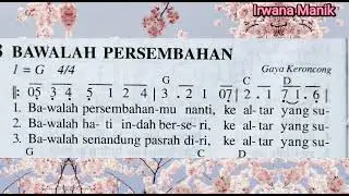 Madah Bakti 228 ❤💛💜  BAWALAH PERSEMBAHAN gaya Keroncong
