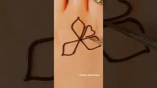 Simple New Stylish arabic Mehndi Design for Bridesmaids UK-USA Viral&rdquo; Back Hand Mehndi Design