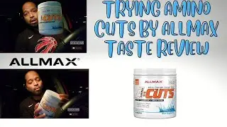 ALL MAX AMINO CUTS BLUE RASPBERRY TASTE REVIEW