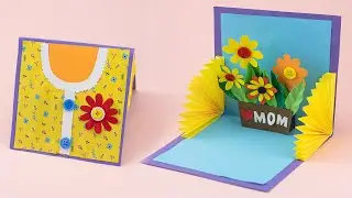 Mother's Day Pop Up Card | Mother's Day Card Ideas | DIY Easy Mother's Day Crafts