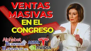 Congresistas venden acciones de Apple, Nvidia y Amazon: ¿SEÑAL de CRASH?