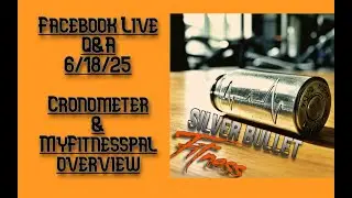 Facebook Live - Cronometer and MyFitnessPal Overview