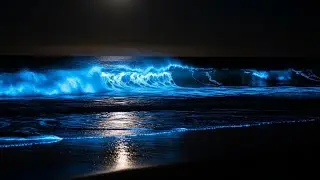 Still Scrolling in Bed? 🌊 Night Ocean Waves to Drift Off Fast (LIVE)