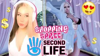 SUGAR BABY SHOPPING SPREE ON SECOND LIFE EQUAL10 (cute clothes and hair!)