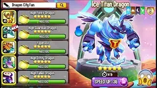 I get another new one Ice Titan Dragon in Dragon City 2019 😍