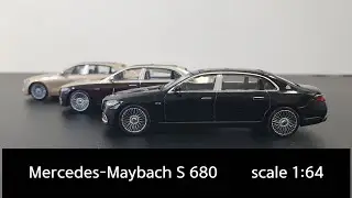 MINI GT 977 Mercedes-Benz S680 Black 