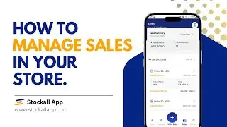 HOW TO MANAGE SALES IN YOUR STORE